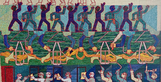 Weaving Work: On the Tapestries of Tabitha Arnold