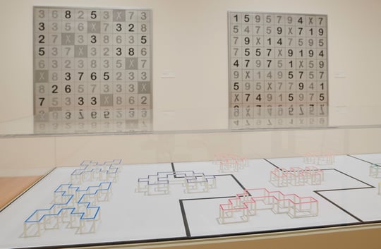 Processing Systems: Numbers by Sherrill Roland at the Nasher Museum of Art at Duke University, Durham