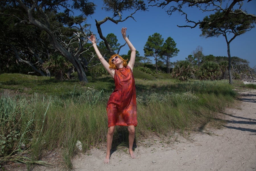 Kiki Blood, Self Portrait, 2013, digital photograph, dimensions variable, photographed at Jekyll Island, Georgia, by Jonathan Bouknight.