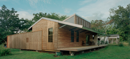 The Rose Lee House, 2009, constructed by Auburn University's Rural Studio. 
