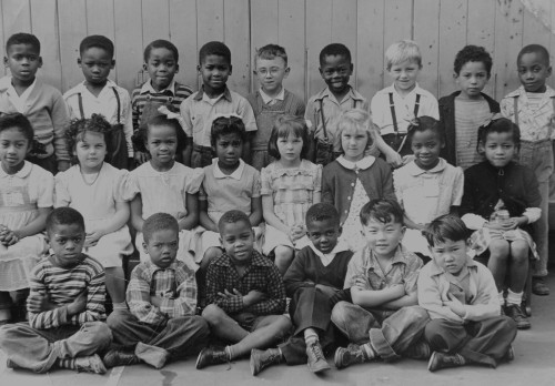 Emerson Elementary School class picture, ca. 1947. Photo courtesy Shades of San Francisco, San Francisco Public Library.