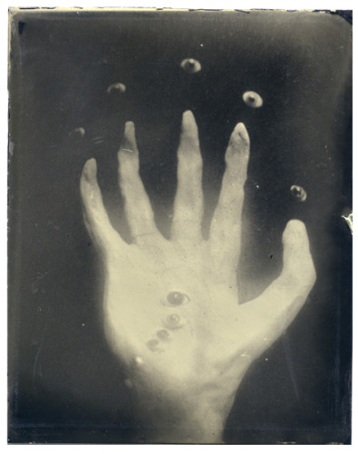 Tommy Nease, Untitled (nevermore series), 2014; tintype, 5 by 4 inches.