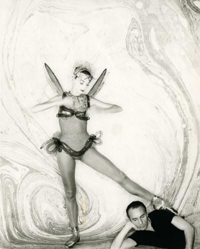 Tanny and Balanchine in an undated photo. 