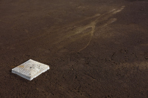 Kate Joyce, Second Base, Postgame, 2013; at the North Carolina Museum of Art.