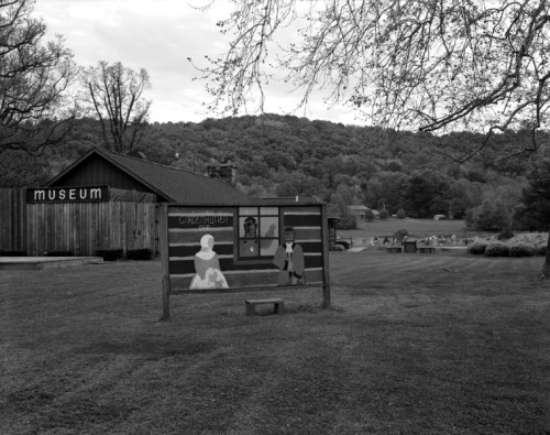 Emily J. Gómez, Gnadenhutten Cemetery, Gnadenhutten, Ohio, 2005; archival pigment print, 8 by 10 inches.