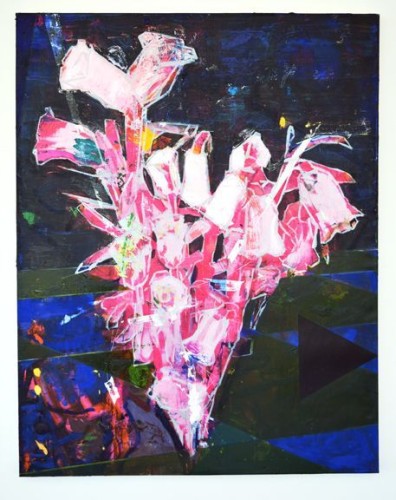 Jared Sprecher, Calling , 2013, oil on canvas. 