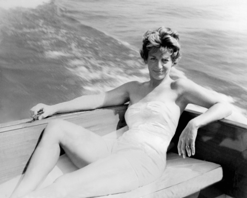 Lucinda Bunnen at Lake Lanier, 1965.