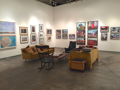 Installation view of "Lucinda's World" at Mason Murer.