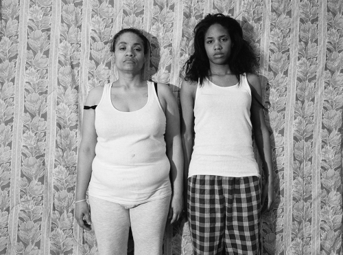 LaToya Ruby Frazier, "Ruby Frazier's Momme (Floral Comforter)," Momme Portrait Series, 2008; from The Notion of Family (Aperture, 2014).