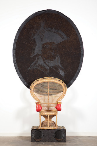 André Leon Gray, What Does Revolution Sound Like? (detail), 2010. Courtesy of Nasher Museum of Art.