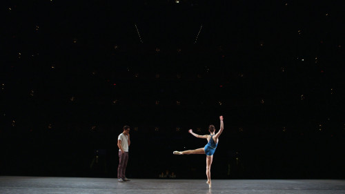 Justin Peck and Tiler Peck in BALLET 422, a Magnolia Pictures release. Photo courtesy of Magnolia Pictures.