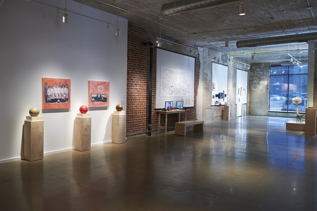 Installation view of "Loving After Lifetimes of All This" at the Center for Craft, Creativity & Design in Asheville, North Carolina. (All photos: Steve Mann)