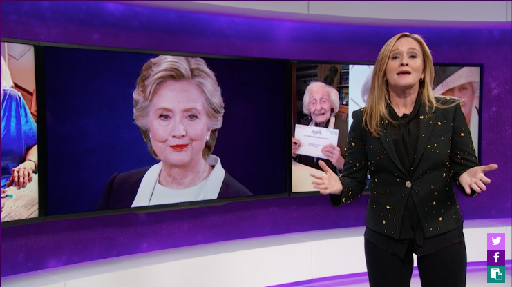 Samantha Bee on Full Frontal.