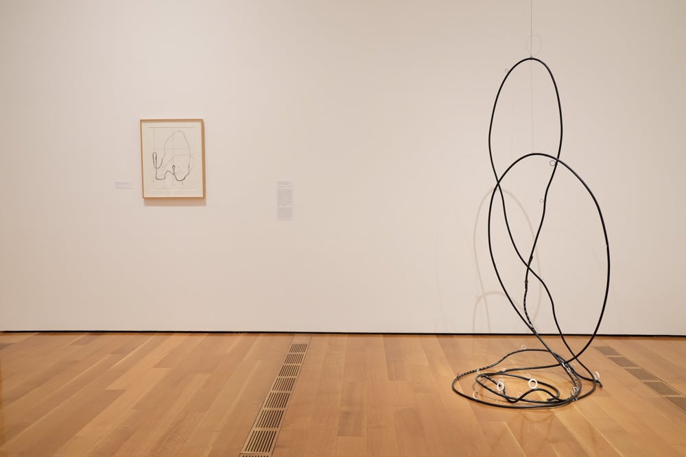 Installation view of Al Taylor works at the High Museum. 
