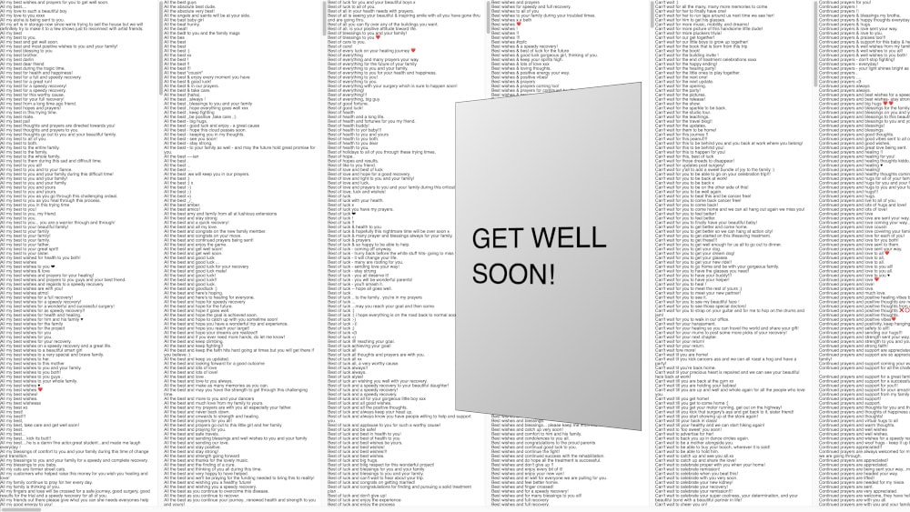 Get Well Soon at Dimensions Variable, Miami