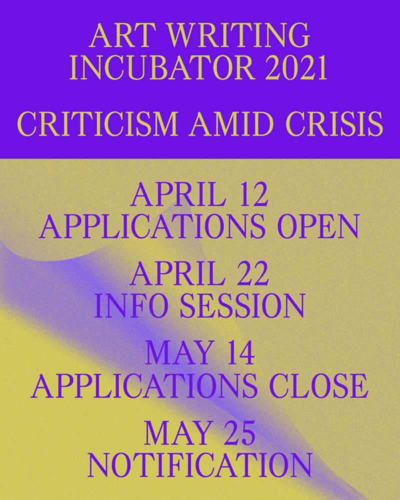 a purple and yellow poster announcing the AWrI 2021 theme and important dates
