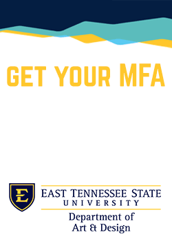 East Tennessee State University MFA Program Applications Open now!