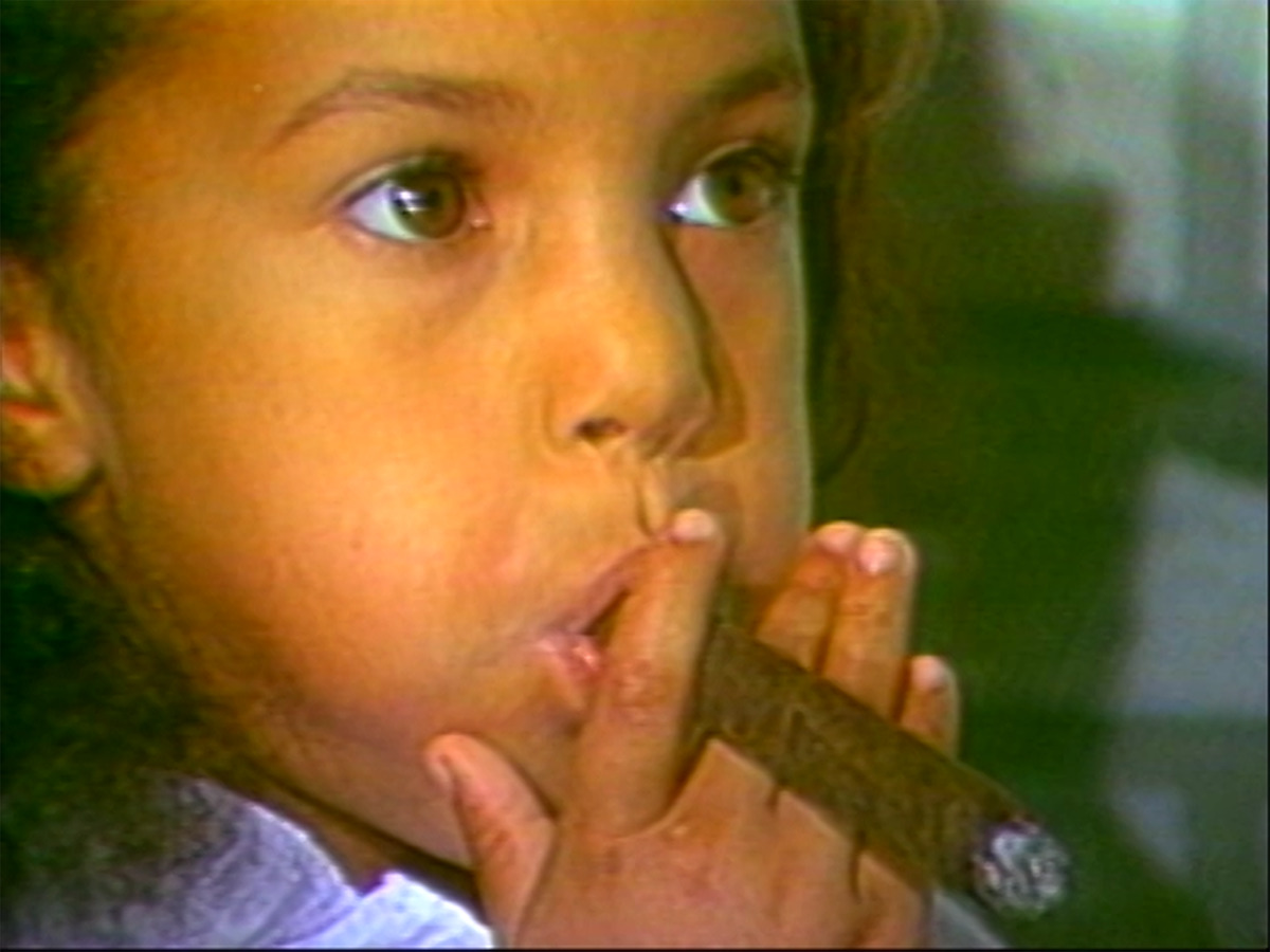video still toddler smoking cigar