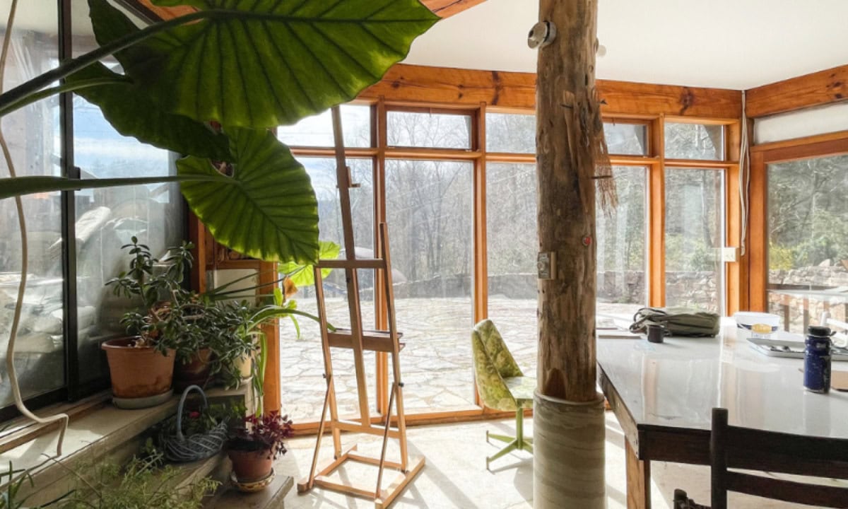 interior view of cabin