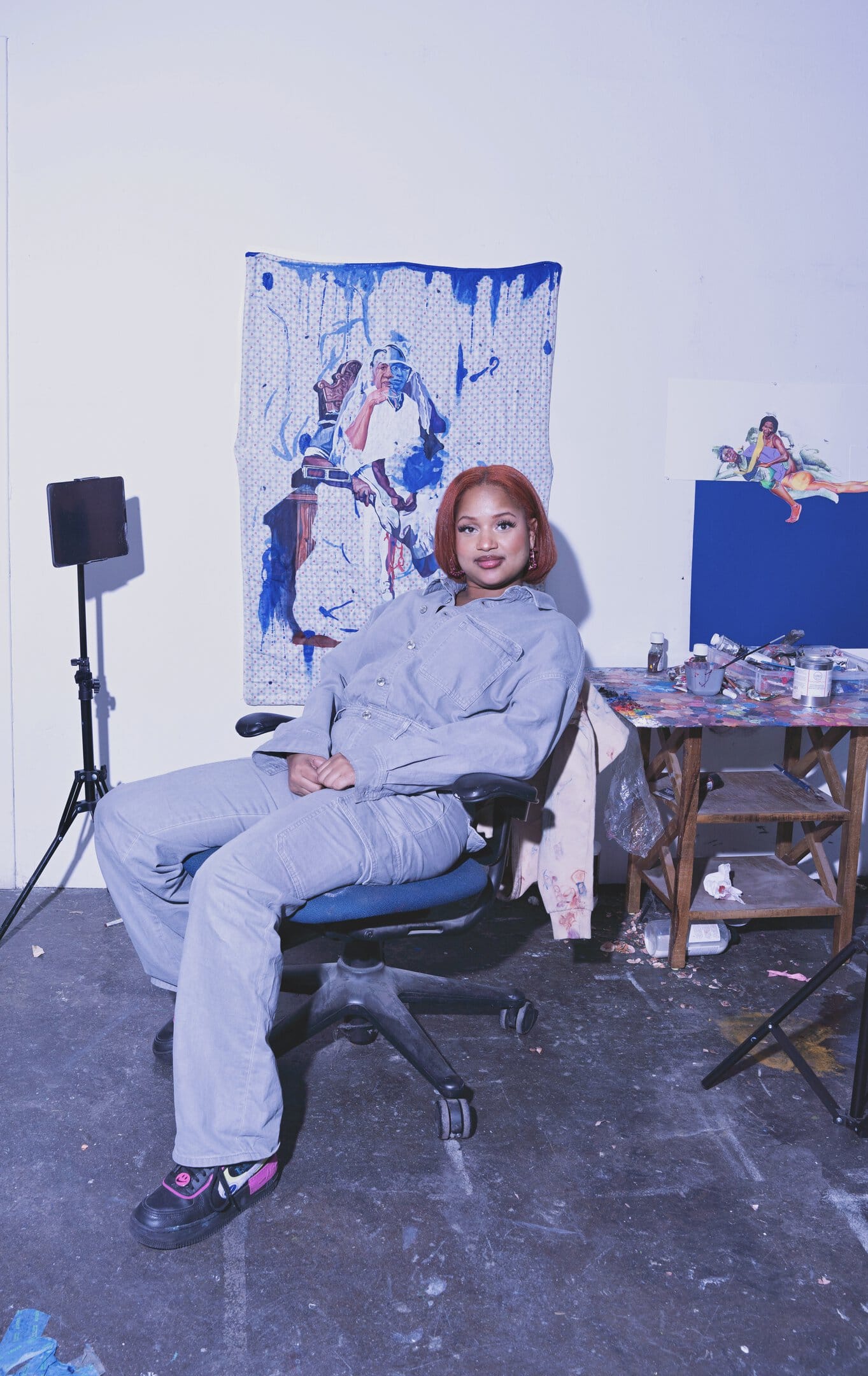In the Studio with Chayse Sampy