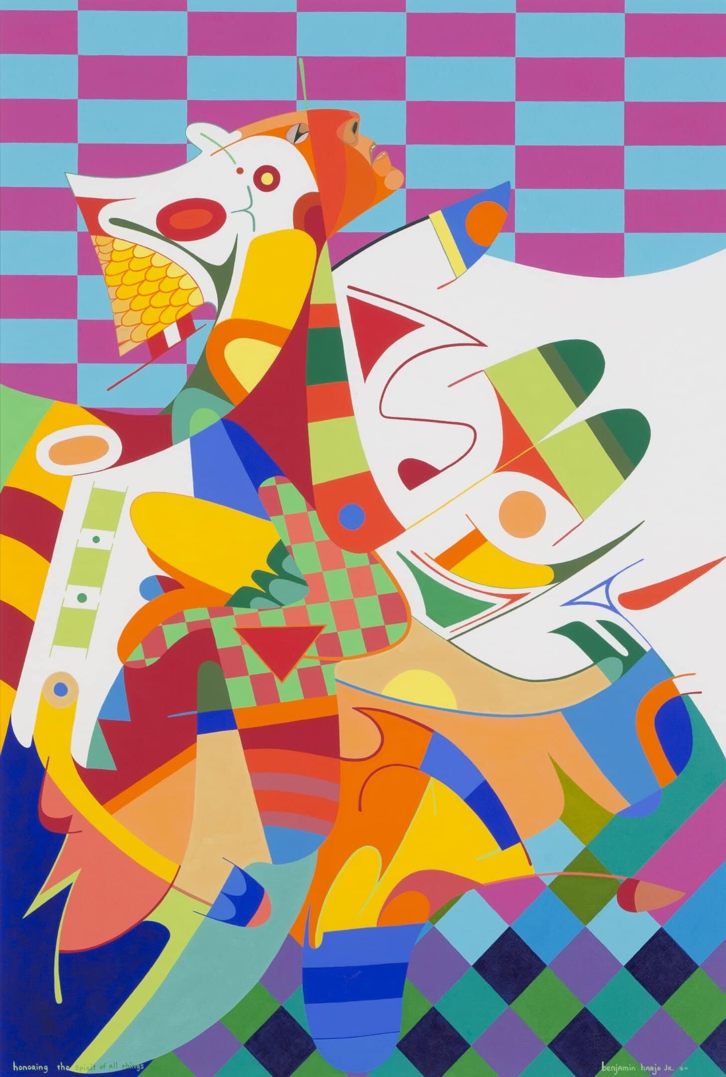 image of abstract expression painting