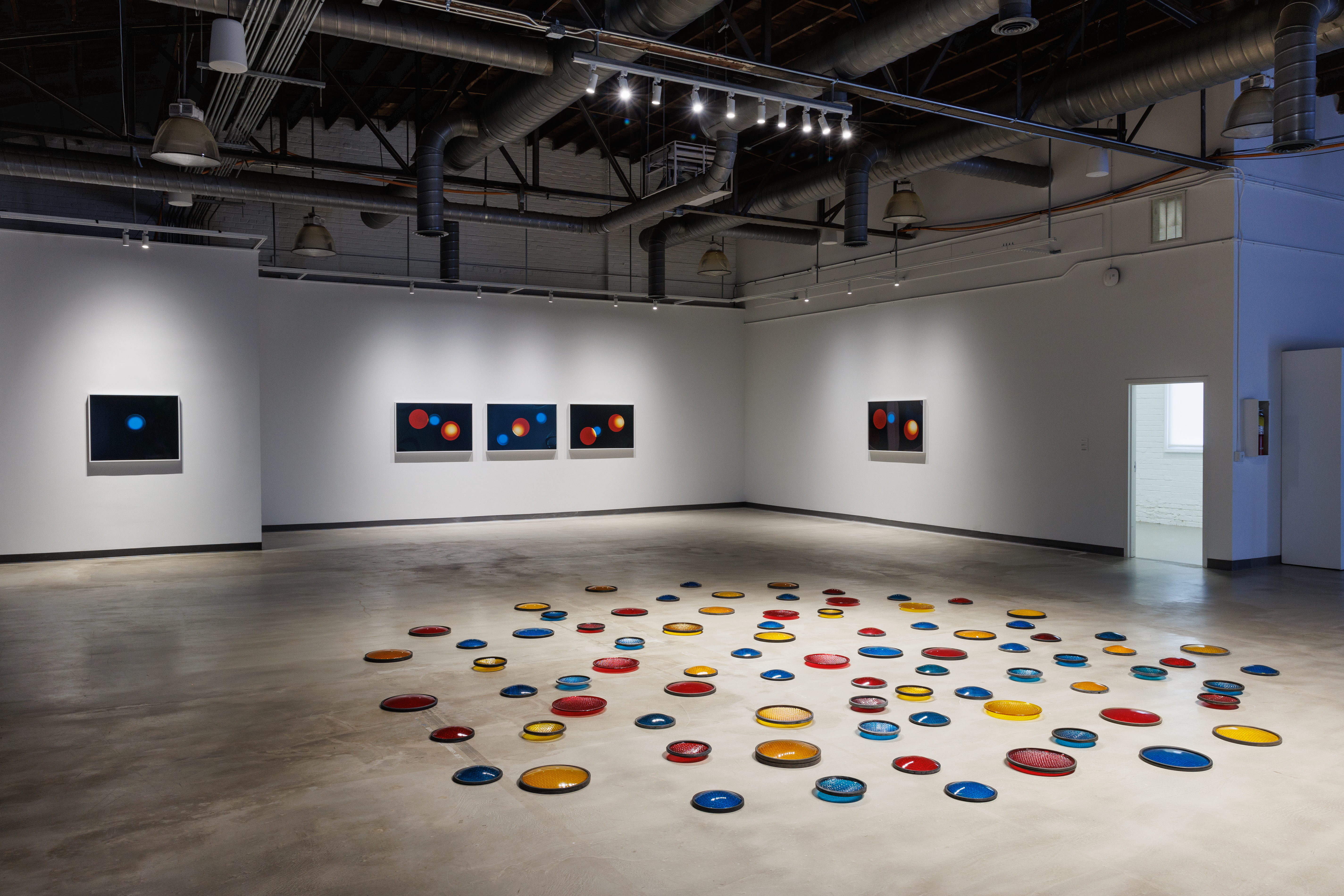 installation view of exhibition