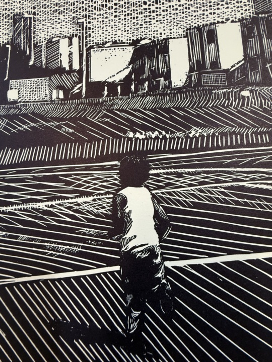 Detail of Reginald O’Neal's "20th Street." Photograph by Gesi Schilling and image courtesy of Commissioner, Miami.